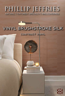 Philip Jeffries Vinyl Brushstroke Silk Wallpaper